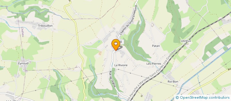 localisation de l'entreprise CAS PRODUCTION  CHELIEU