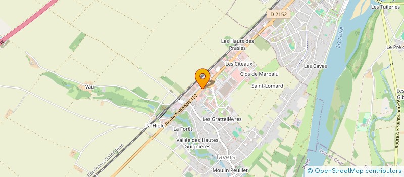 localisation de l'entreprise CAS TAVERS SARL à TAVERS