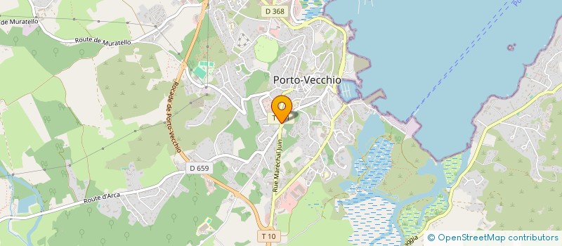 localisation de l'entreprise CASA 17 à PORTO-VECCHIO