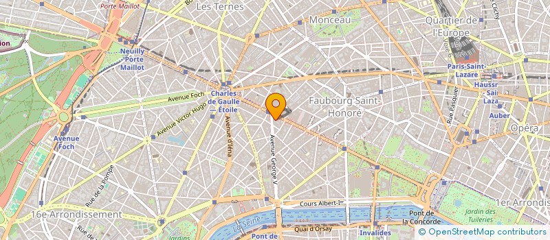 localisation de l'entreprise CASA  PARIS