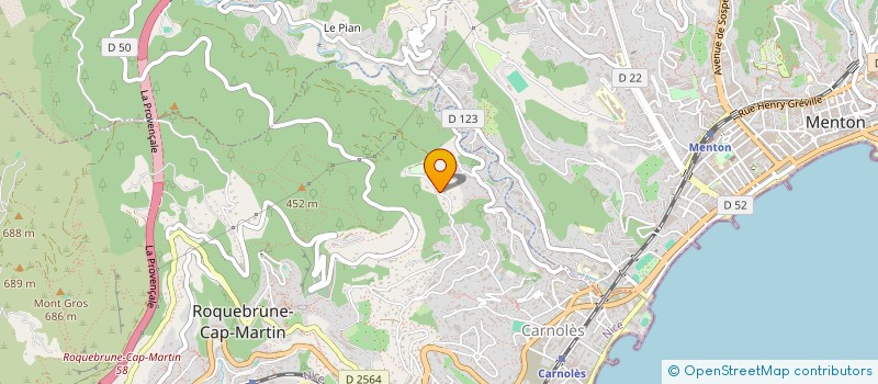 localisation de l'entreprise CASA à ROQUEBRUNE-CAP-MARTIN