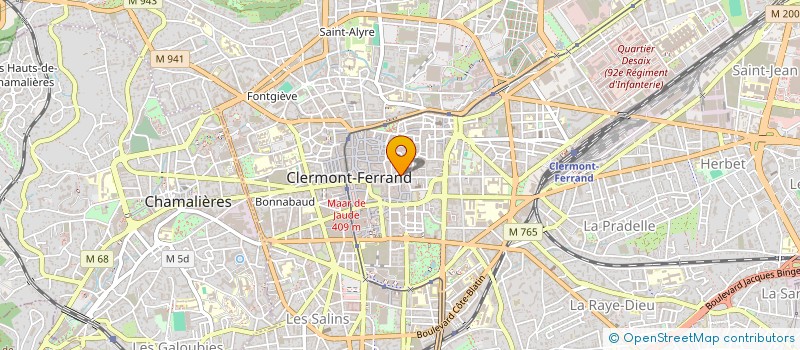 localisation de l'entreprise CASA 3D à CLERMONT-FERRAND