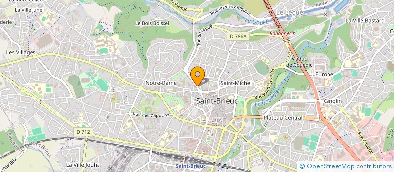 localisation de l'entreprise CASA à SAINT-BRIEUC