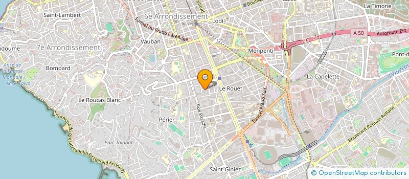 localisation de l'entreprise CASA à MARSEILLE