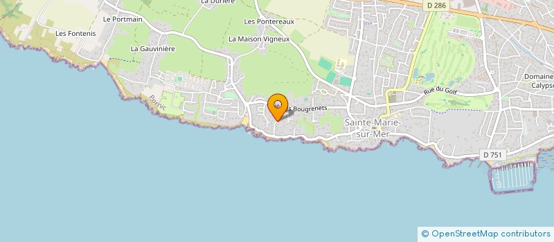 localisation de l'entreprise CASA  PORNIC