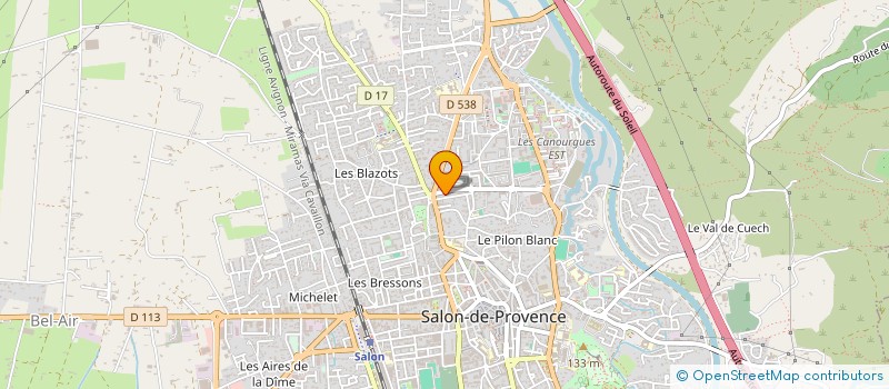localisation de l'entreprise CASA à SALON-DE-PROVENCE