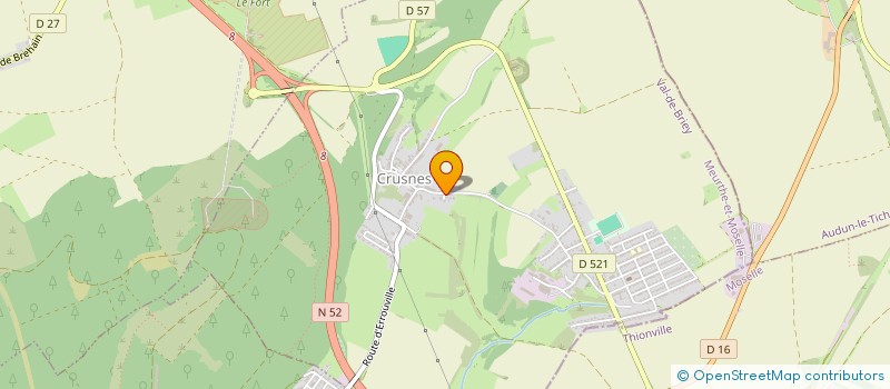 localisation de l'entreprise CASA  CRUSNES