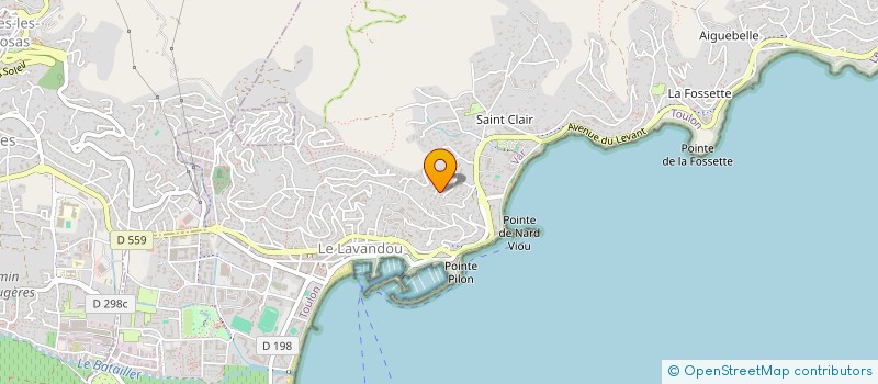localisation de l'entreprise CASA A MARE à LE LAVANDOU