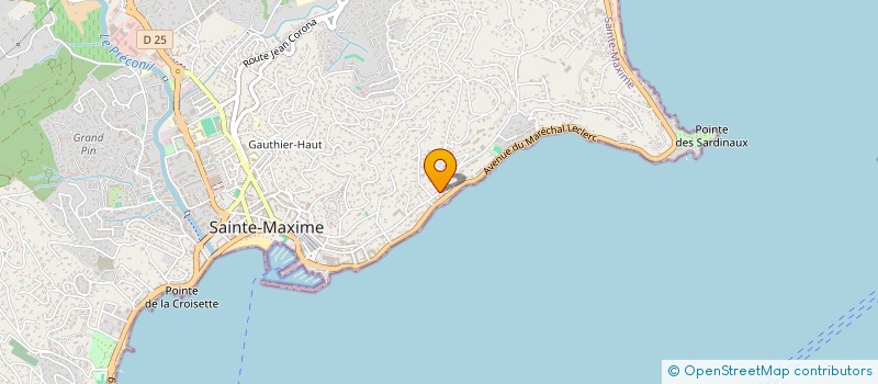 localisation de l'entreprise CASA A PART à SAINTE-MAXIME