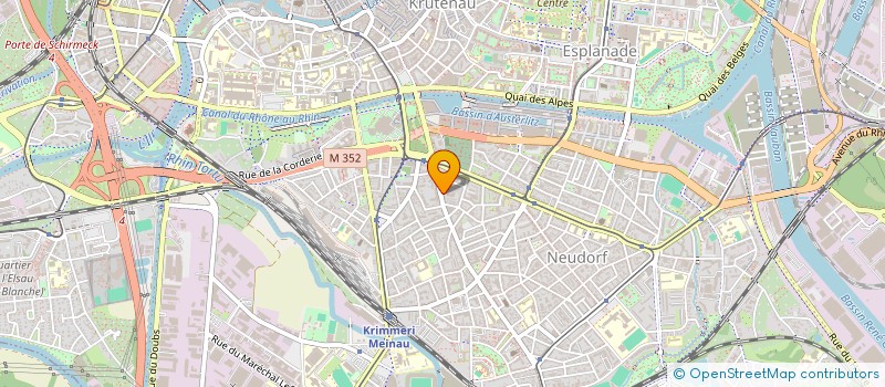 localisation de l'entreprise CASA AME  STRASBOURG