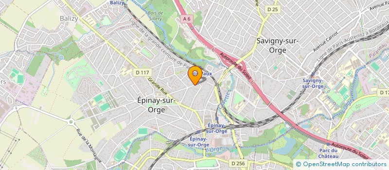 localisation de l'entreprise CASA ANDL  EPINAY-SUR-ORGE