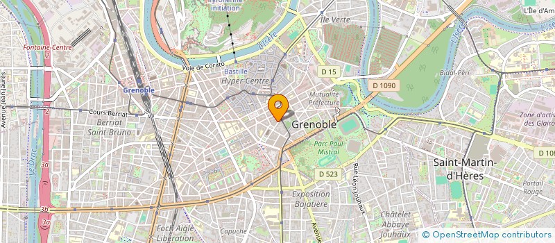 localisation de l'entreprise CASA AREKA à GRENOBLE