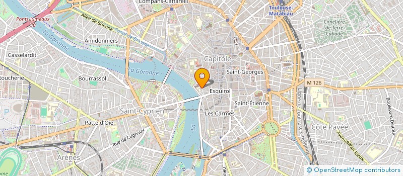 localisation de l'entreprise CASA AZUL  TOULOUSE