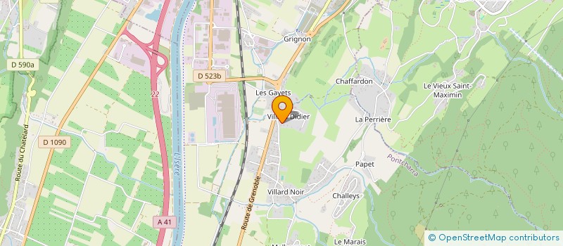 localisation de l'entreprise CASA BARROSO  PONTCHARRA