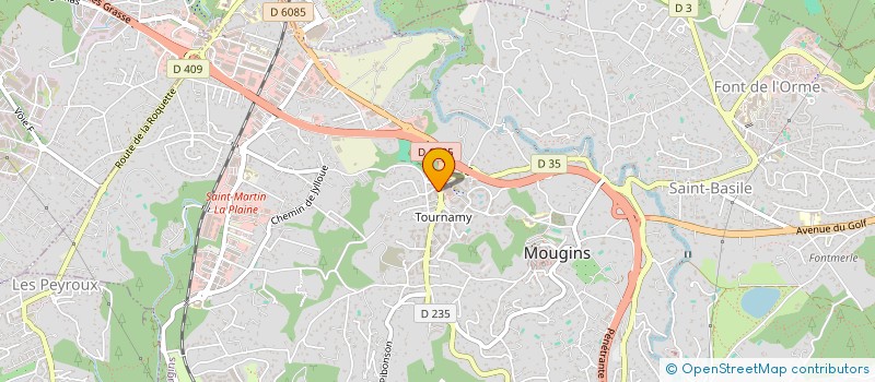 localisation de l'entreprise CASA BATIMENT MACONNERIE à MOUGINS