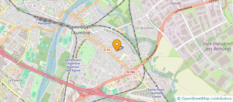 localisation de l'entreprise CASA.BB  SAINT-OUEN-L'AUMONE