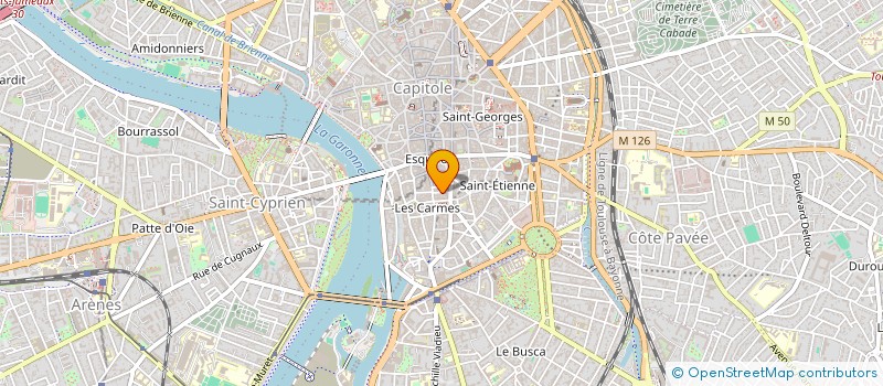 localisation de l'entreprise CASA BEAUTE à TOULOUSE