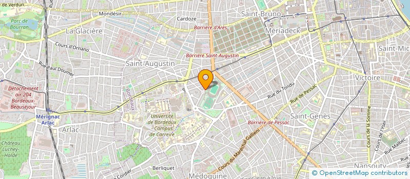 localisation de l'entreprise CASA BELLAZZA  BORDEAUX