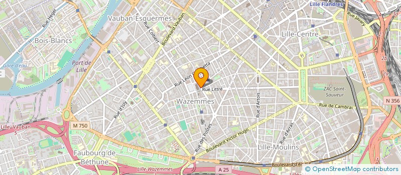 localisation de l'entreprise CASA BIO à LILLE
