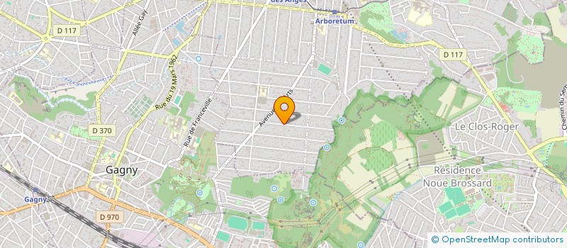 localisation de l'entreprise CASA BLANJ  MONTFERMEIL