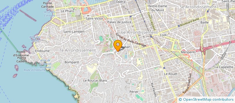 localisation de l'entreprise CASA BOHEME à MARSEILLE
