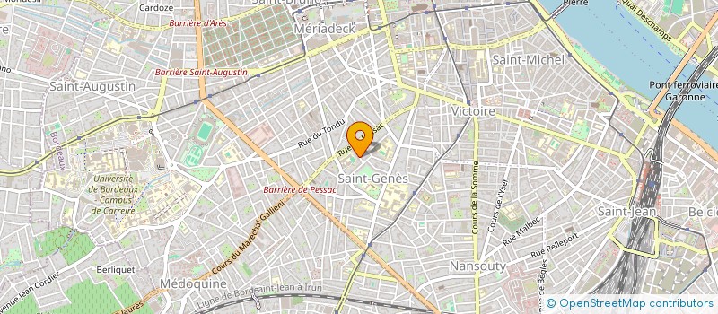 localisation de l'entreprise CASA BONAY à BORDEAUX