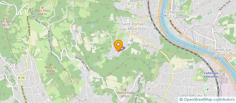 localisation de l'entreprise CASA BONIFACIO  SAINT-ROMAIN-AU-MONT-D'OR