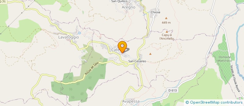 localisation de l'entreprise CASA BONITA à CATERI