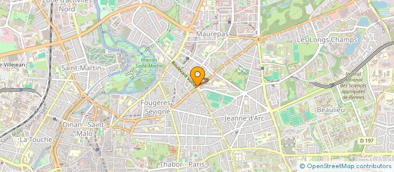 localisation de l'entreprise CASA-BREIZH IMMO  RENNES