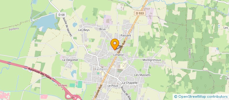 localisation de l'entreprise CASA BROTHERS  FEILLENS