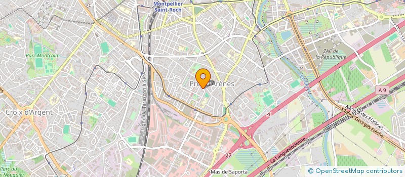 localisation de l'entreprise CASA CARRELAGE à MONTPELLIER