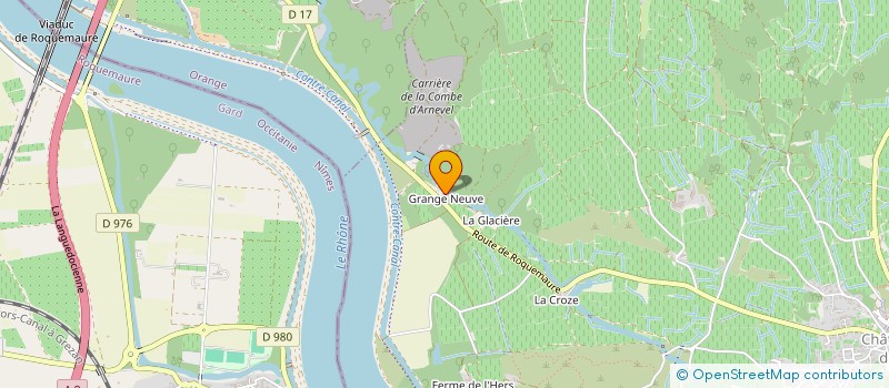 localisation de l'entreprise CASA CASI  CHATEAUNEUF-DU-PAPE