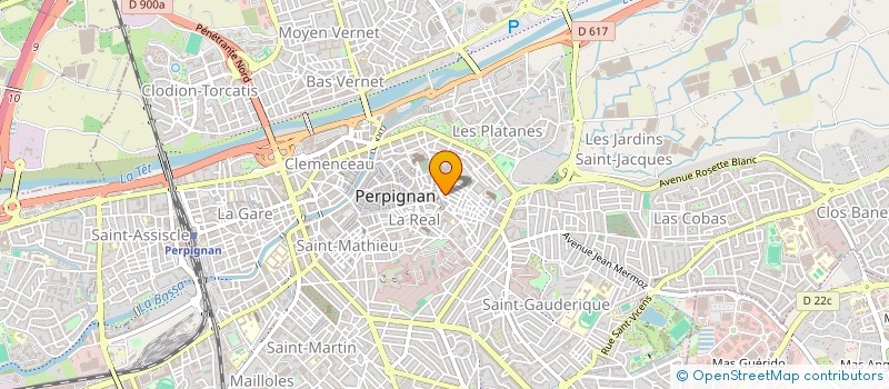 localisation de l'entreprise CASA CATALANA  PERPIGNAN