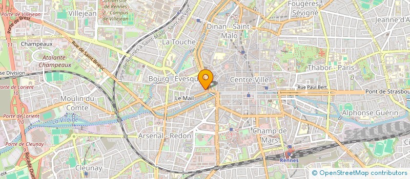 localisation de l'entreprise CASA CER  RENNES