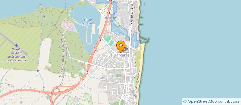 localisation de l'entreprise CASA CHILL  LE BARCARES