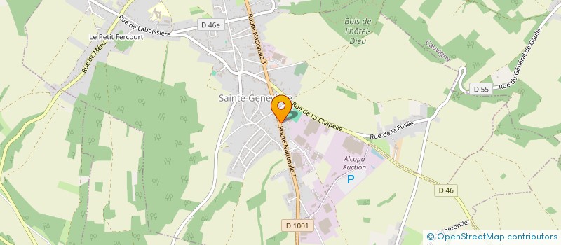 localisation de l'entreprise CASA CLAUSTRA  WARLUIS