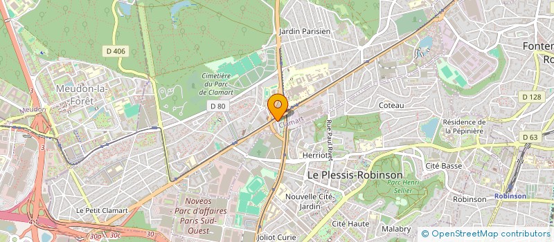 localisation de l'entreprise CASA COM à CLAMART