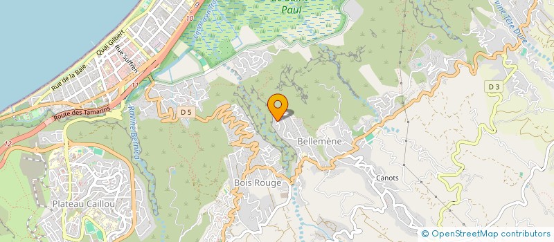 localisation de l'entreprise CASA COME  SAINT-PAUL