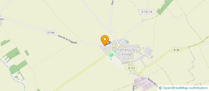 localisation de l'entreprise CASA CONCEPT à TREMBLAY-LES-VILLAGES
