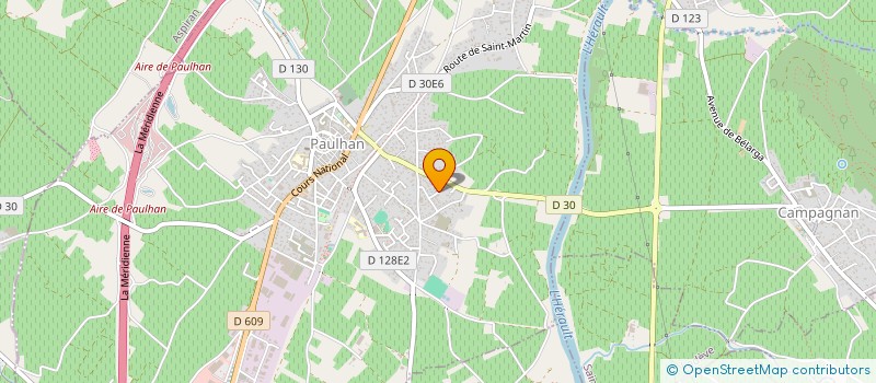 localisation de l'entreprise CASA CONSEILS SARL  PAULHAN