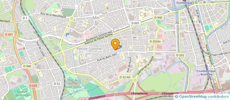 localisation de l'entreprise CASA CONSTRUCTION RENOVATION à DUNKERQUE