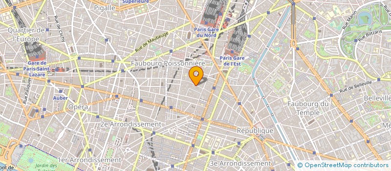 localisation de l'entreprise CASA CORNICI à PARIS