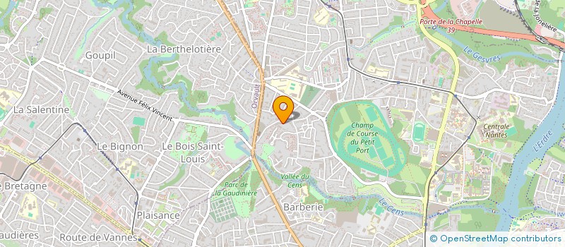 localisation de l'entreprise CASA CRUZ  NANTES