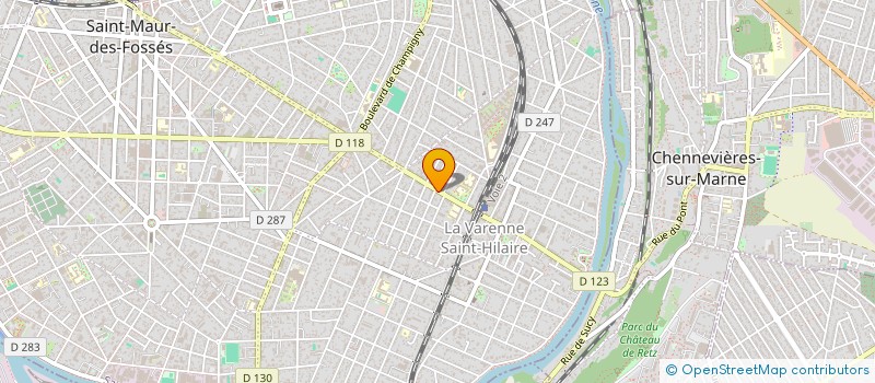 localisation de l'entreprise CASA D'OR à SAINT-MAUR-DES-FOSSES