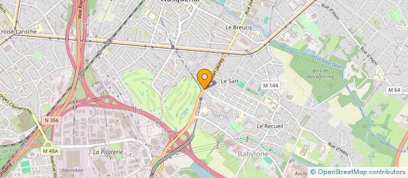 localisation de l'entreprise CASA D'ORO SERJEAN à VILLENEUVE-D'ASCQ