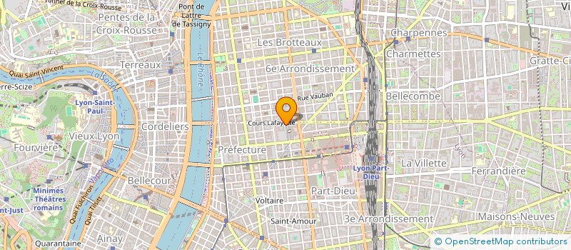 localisation de l'entreprise CASA DANTE  LYON