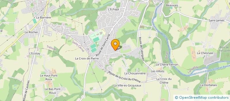 localisation de l'entreprise CASA DE BRES  DINAN