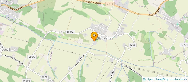 localisation de l'entreprise CASA DE CAMPO  LAVALETTE