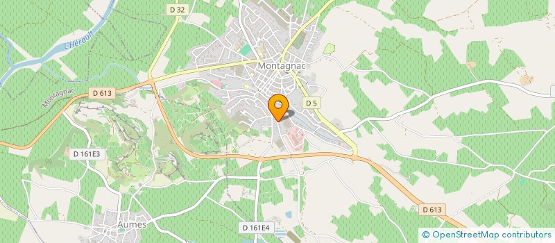 localisation de l'entreprise CASA DE ESPANA à MONTAGNAC