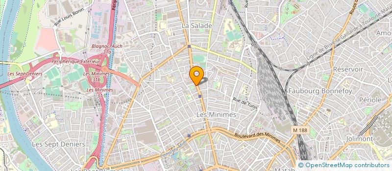 localisation de l'entreprise CASA DE ESPANA EN TOULOUSE à TOULOUSE